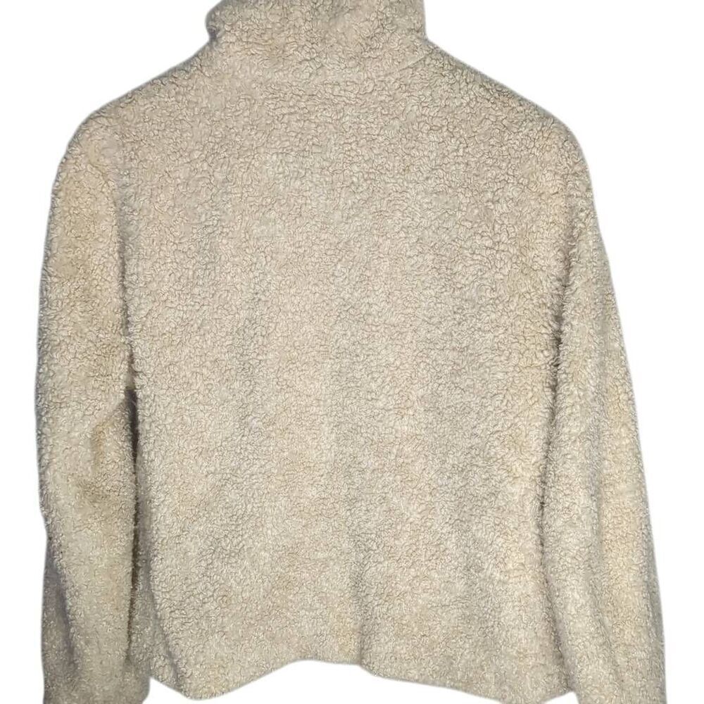 Pendleton Teddy Full Zip Up Jacket Blue Wool Trim… - image 2